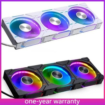 Phanteks BLACK/White D30 Reversed Fan - 3-pack - D30-120 D-RGB 12CM