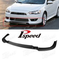 For 2008-2015 Mitsubishi Lancer Carbon Painted Front Bumper Spoiler Splitter Lip For 2008-2015 Mitsubishi Lancer Carbon Painted Front Bumper Spoiler Splitter Lip