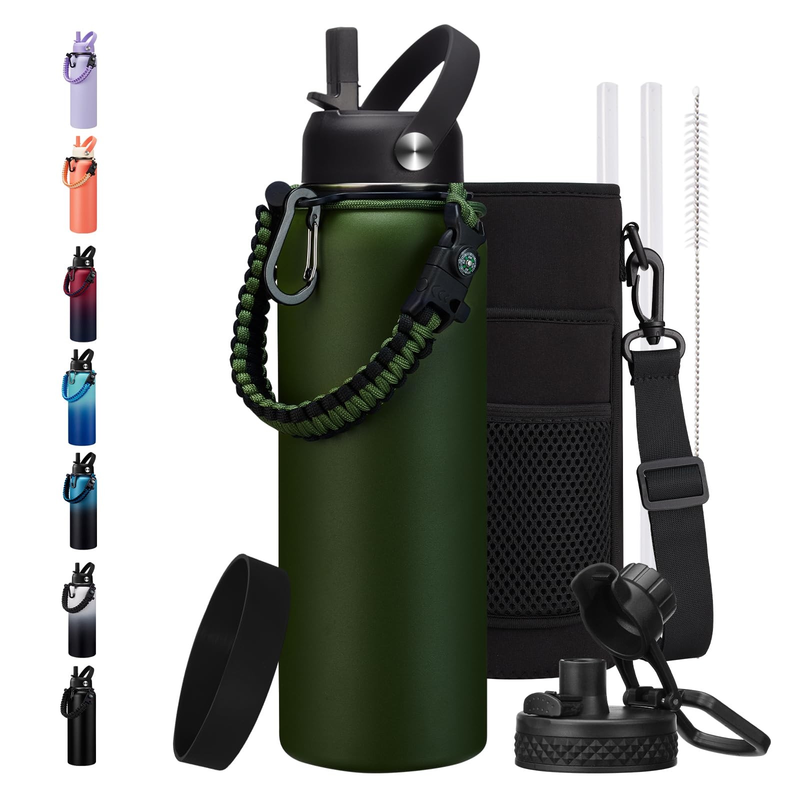 With Strap Tactical Insulated Jug Hot Cold
