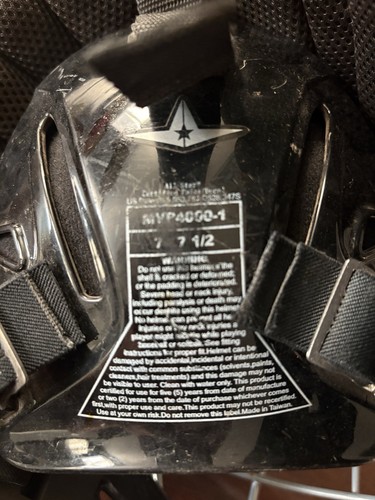 All-Star Baseball Catcher's Helmet Mask Black, Adult Size 7-7.5 - Picture 5 of 5