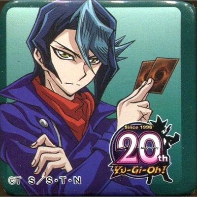 Shun Kurosaki Yu-Gi-Oh! Cube Collection Button 20th Exhibition Lord o Japan D052