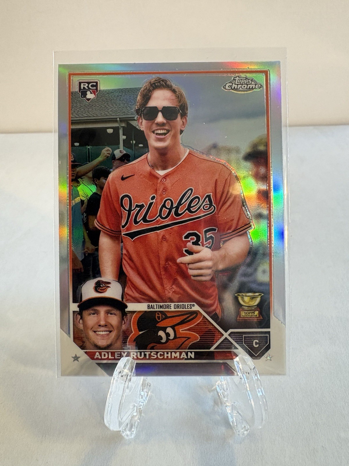 2023 Topps Chrome - Adley Rutschman #1 Image Variation SP (RC) (Z)