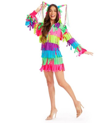 TIPSY ELVES PINATA DRESS HALLOWEEN COSTUME - Women's Size XL - NEW WITH TAGS