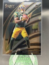Matthew Golden 2025 Panini Select #267 Rookie Green Bay Packers