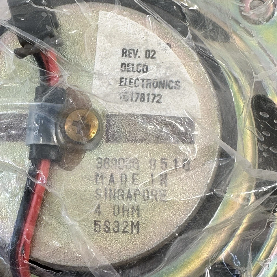 NUEVO Altavoz de puerta delantera genuino GM OEM 94-99 Pontiac Bonneville 16178172 Foto 3 de 4