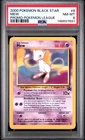 2000 POKEMON PROMO BLACK STAR POKEMON LEAGUE #8 MEW PSA 8