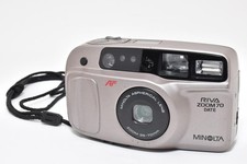 [Quasi come nuovo] Minolta RIVA Zoom 70 AF DATE 35 mm fotocamera pellicola punta e scatta da JPN