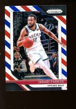2018 Panini Prizm #130 Jabari Parker Chicago Bulls Red White & Blue QTY