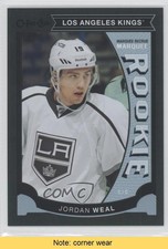 2015 Upper Deck O-Pee-Chee Update Black Rainbow Foil 2/100 Jordan Weal READ u2m