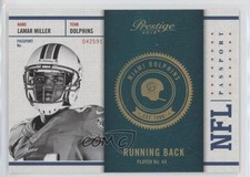 2012 Playoff Prestige NFL Passport Lamar Miller #22 0ni5