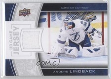 2013-14 Upper Deck UD Game Jersey Series 2 Anders Lindback #GJ-AL 0a1