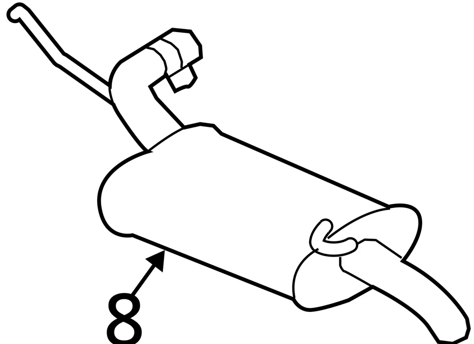 RESONADOR CHRYSLER 300M 2003-2004 4581362AF - NUEVO OEM 4581362AF Foto 3 de 3