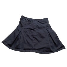 Cat Jack Girls Navy Blue Pleated School Uniform Skort Size 8 Cotton Blend