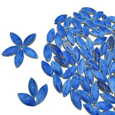 1.1lb Ceramic Mosaic Tiles for Crafts, Leaf Mosaic Pieces Porcelain Mosaic Ti...