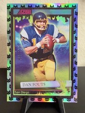 Panini Score-A-Treat Dan Fouts Holo Black Cat /175  #56 San Diego Chargers