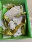 Sam Edelman Womens Yaro Dress Sandals US 7 M EU 37 Gold Metallic Leather NIB — photo 2