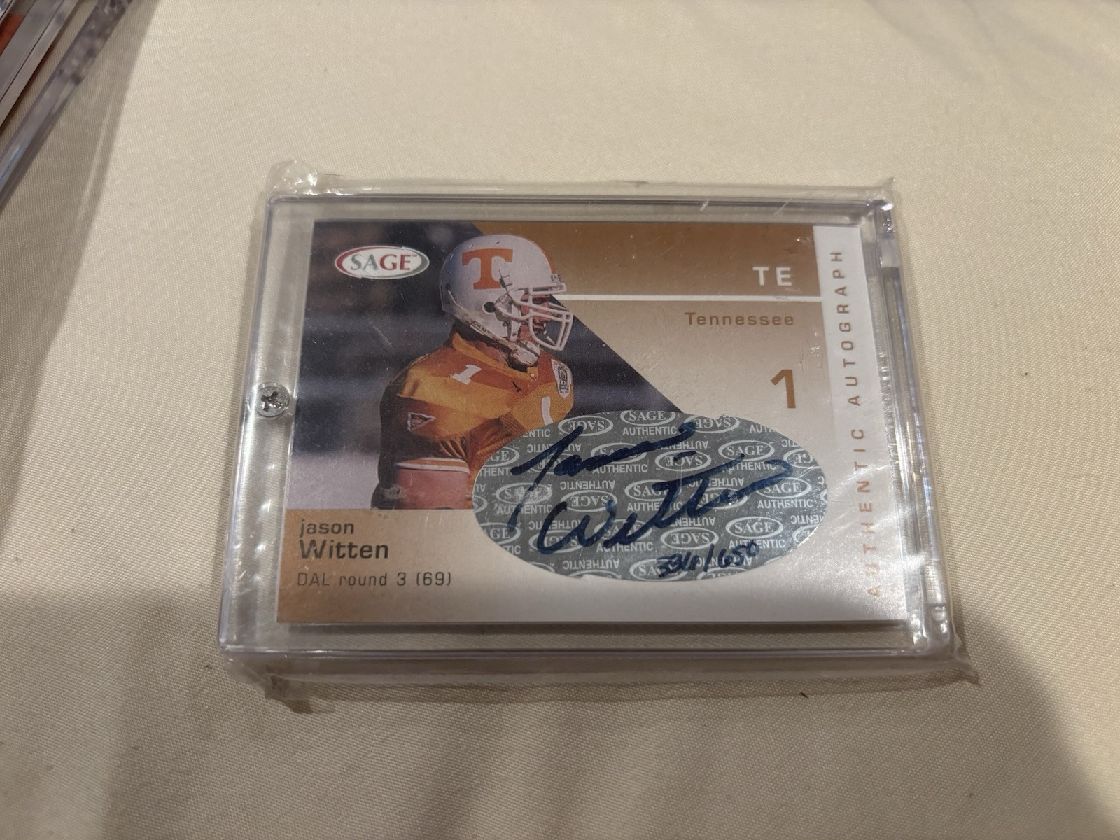 Jason Witten SA-GE Autographs #A44 Bronze