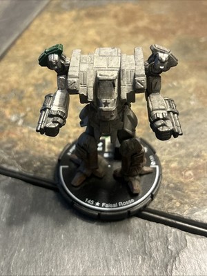 Mechwarrior Liao Incursion Limited Edition 2003 Mini Faisal Rosse Figure Only