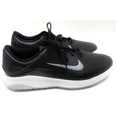Nike Vapor Spikeless Black Grey Golf Shoes Fitsole Mens Sz 12 AQ2302-001 NO BOX NIKE Vapor AQ2302 001 NIB Spikeless Fitsole Black & Metallic  main image 3