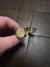 4 Warranted Superior Brass Saw Bolts