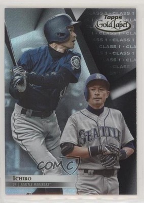 2018 Topps Gold Label Class 1 Black Ichiro Suzuki Ichiro #85 HOF a2e