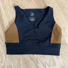 SAGE COLLECTIVE Women's Workout Sports Bra SIZE MEDIUM Black Multi