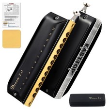 Chromatic Harmonica Key of C,12 Holes 48 Tones Professional Mouth Organ Dream...