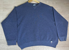 VTG Russell Athletic Sweatshirt Youth M Purple Heathered V Stitch USA 90s