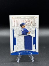 💥2020 Panini National Treasures - Colossal Materials Bubba Starling #CM-BS /99 