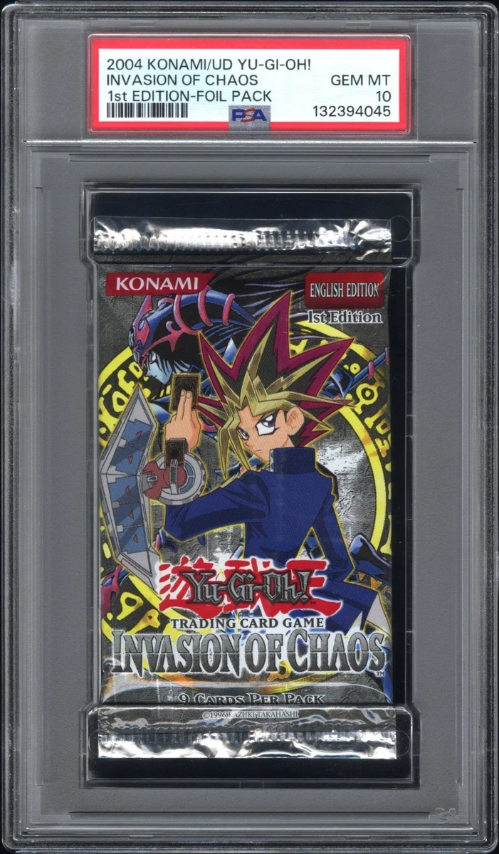 Yu-Gi-Oh! TCG Invasion of Chaos Sealed Collectible Card Game Packs