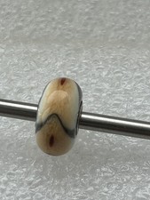 Genuine  TROLLBEAD  small Grey Squirrel old bead.Genuine & stamped. New