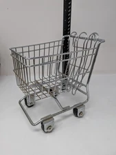 Salesman Sample Mini Grocery Shopping Cart: Small
