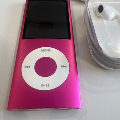 Apple iPod Nano 4th Generation, 8GB, Pink, New Battery