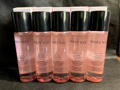#ad 5 Mary Kay Oil Free Eye Makeup Remover New Formula Lot Full Sizes FRESH NewInBox $90.99