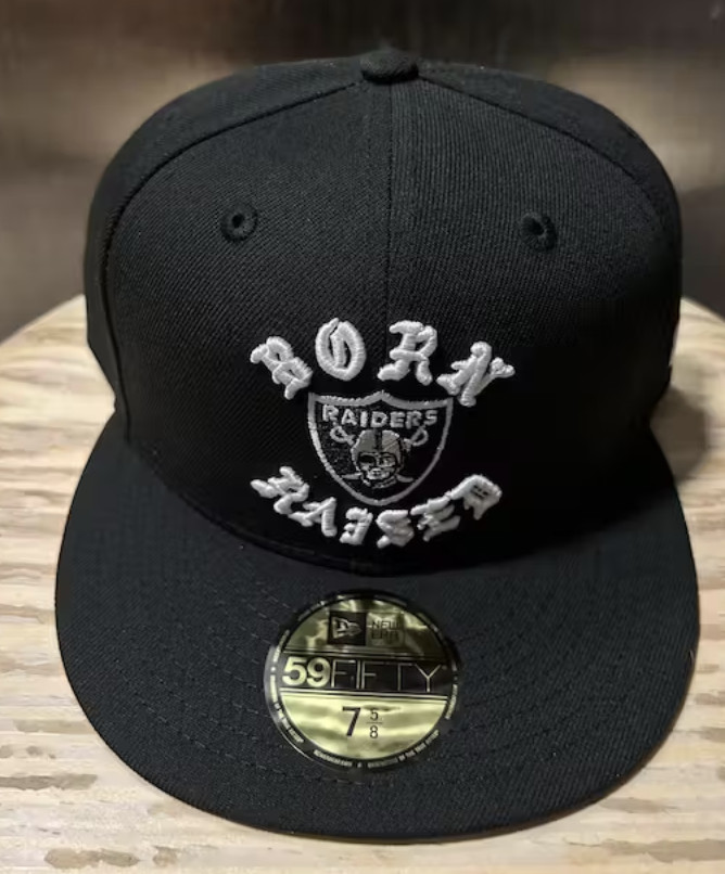 BORN x RAISED + RAIDERS ROCKER SNAPBACK