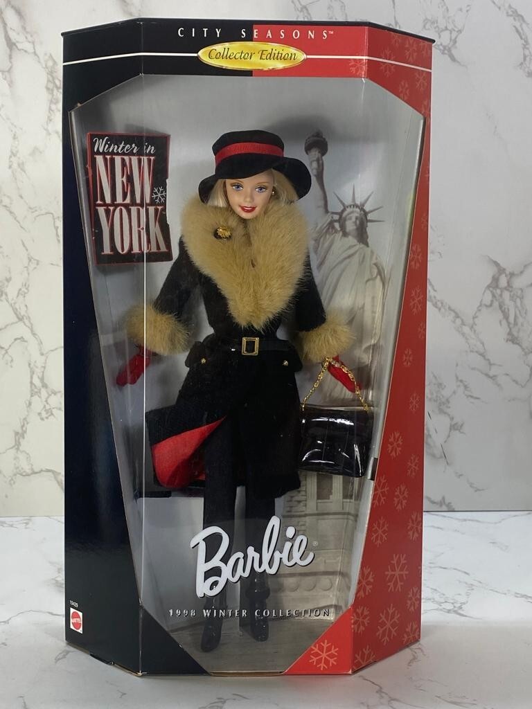 Vintage Barbie Winter In New York 1998 City Seasons