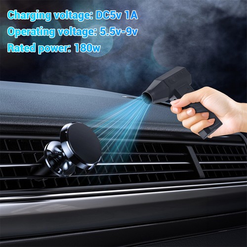 130000 RPM Mini Jet Dry Blower Portable Rechargeable Air Blower Electric Jet Fan - Picture 7 of 17