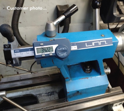 LINN Tailstock Digital Readout DRO - for Precision Matthews PM1130 Lathe - Picture 8 of 8