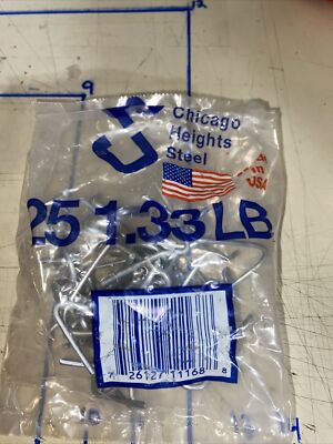 CHICAGO HEIGHTS T-Post Fence Clips, 25-Pk. - 30 Bags Per Box