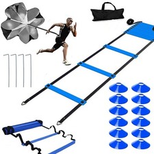 Agility Ladder,20ft Agility Ladder,Speed Ladder, Soccer Ladder Training Set, ...
