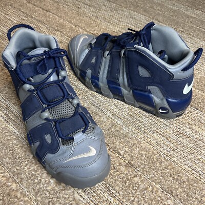 Nike Air More Uptempo Georgetown Hoyas Size 10 Mens Shoes Sneakers 921948-003 | eBay