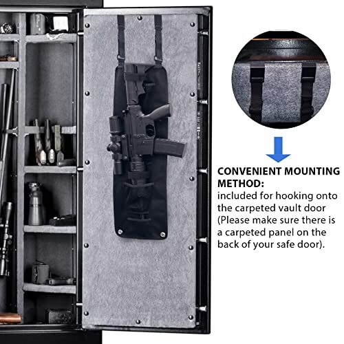 Gun Safe Door Panel Organizer for Pistols Gun Safe Organizer with Pistol Hols... eBay