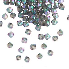Bead, 144 Swarovski Paradise Shine 2X Xilion Crystal 4mm Bicone Beads 5328 
