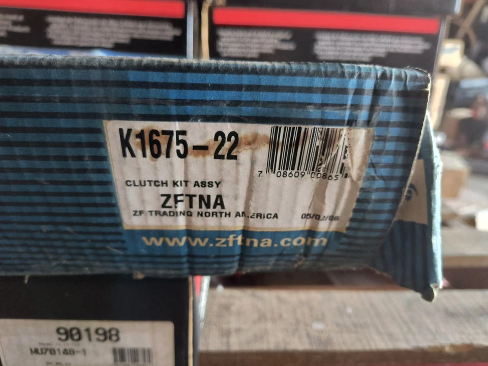 1987-1989 Jeep Cherokee Comanche Wrangler Wagoneer OE SACHS CLUTCH KIT K1675-22 - Image 3 of 3