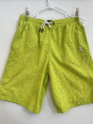 Pantalones Cortos Air Jordan Jumpman Niño Amarillo Neón Piscina Forrados Laterales XL - Imagen 2 de 17