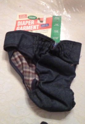 Simple Solution Washable Dog Diaper Garment Medium new