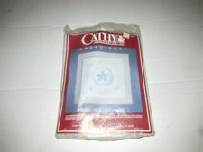 Vintage Cathy Needlecraft Inc Embroidery Kit Blue Sea Treasure 0344 11" x 11"