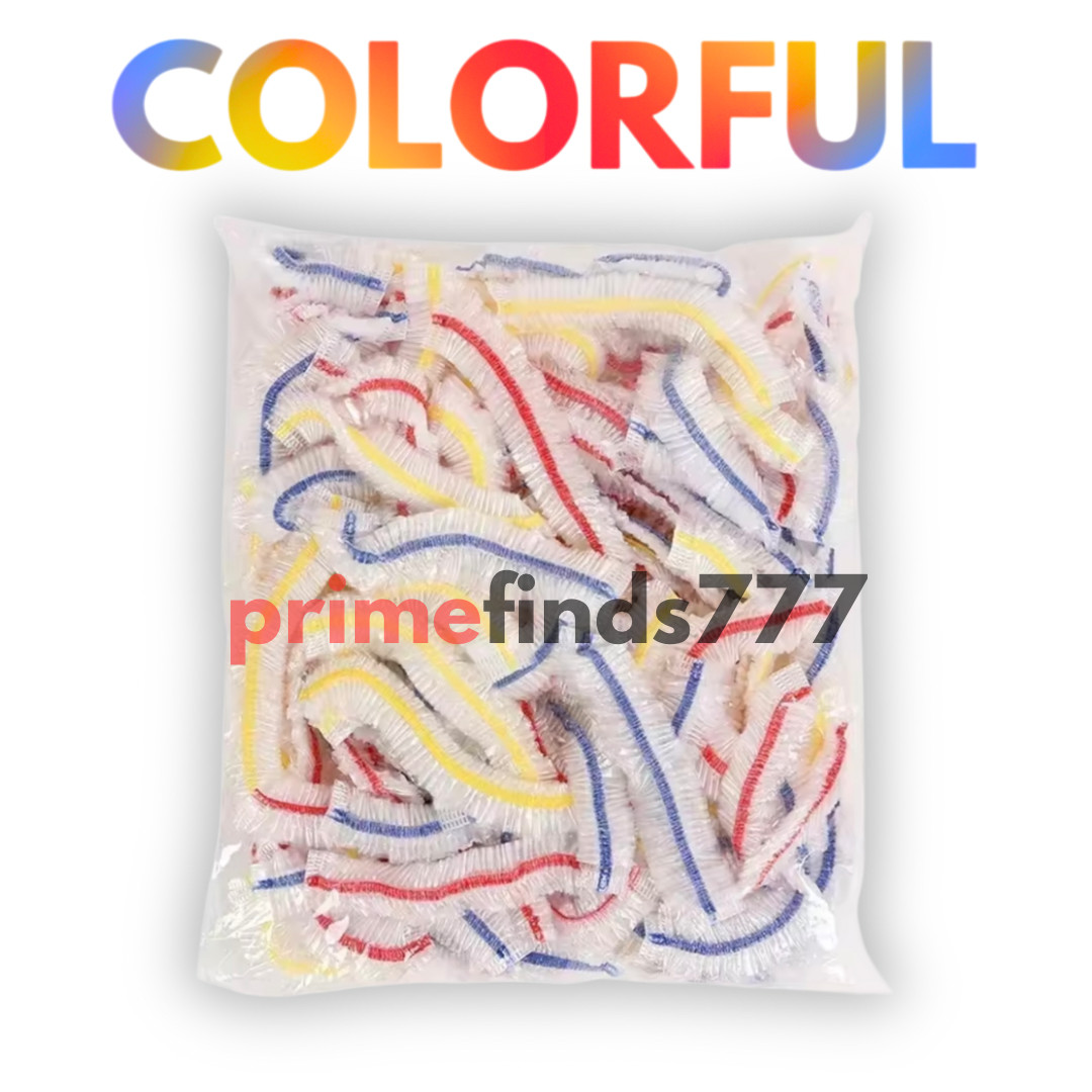 1000 piezas cubierta de comida desechable envoltura de plástico cubiertas elásticas para alimentos preparación de comidas de frutas