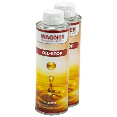 Oil-Stop Moteur Transmission Huile Qui Fuit Arrêt de Wagner 2 X 250 ML 028250 - Photo 1/4
