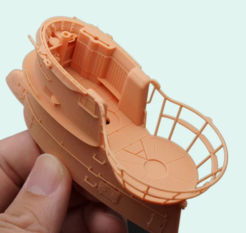 YZ Model YZ-003 1/144 Scale VIIC Submarine Command Tower (Only a Tower) - Picture 7 of 9